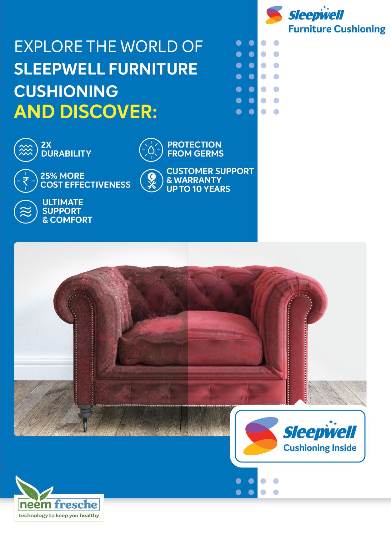 sleepwell furniture cushion